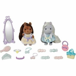 Sylvanian Families Les amis poney et leurs kits de coiffure