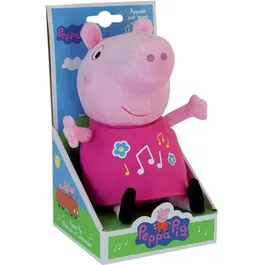 Jemini CIJEP-Peppa Pig Peluche musicale et lumineuse 25 cm - Peppa Pig chante le générique - Dès 1 an