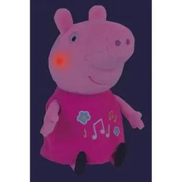 Jemini CIJEP-Peppa Pig Peluche musicale et lumineuse 25 cm - Peppa Pig chante le générique - Dès 1 an