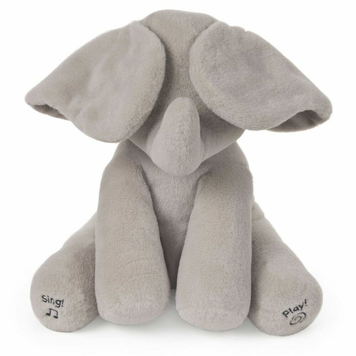 Gund Peluche Interactive Flappy l'éléphant - 30 cm