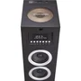 Thomson DS120CD Tour d'enceintes multimédia, Lecteur CD, 60W, Bluetooth, USB, Radio FM, Écran LED, Noir