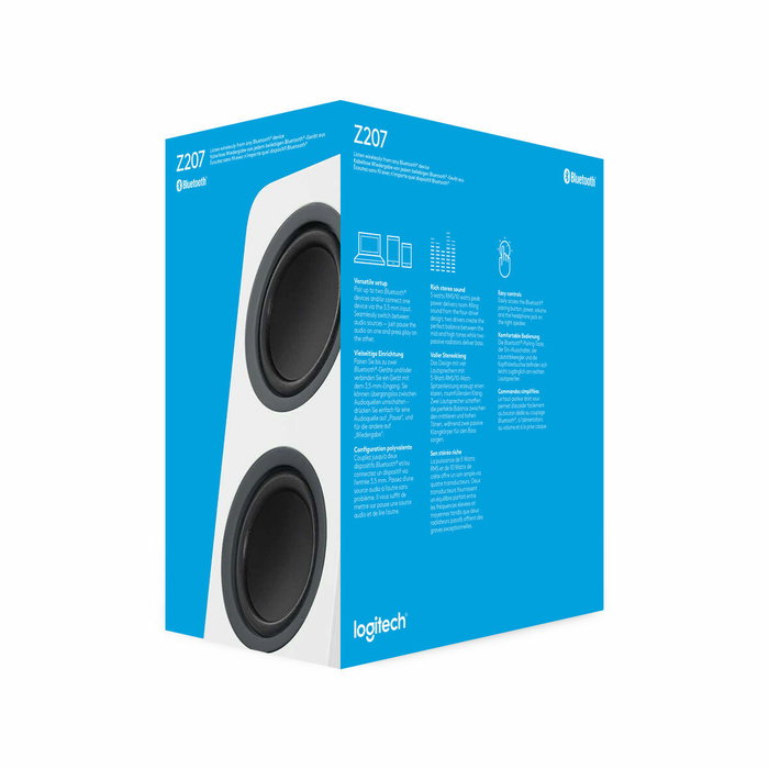 Logitech Z207 Bluetooth Blanc