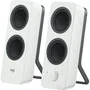 Logitech Z207 - Enceintes PC stéréo avec radiateurs passifs pour un son riche, blanc