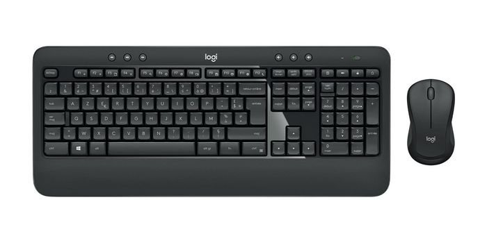 Logitech MK540 Advanced - Ensemble Clavier et Souris sans Fil avec Récepteur Unifying - Confort avancé et longue autonomie - Disposition FR (AZERTY)