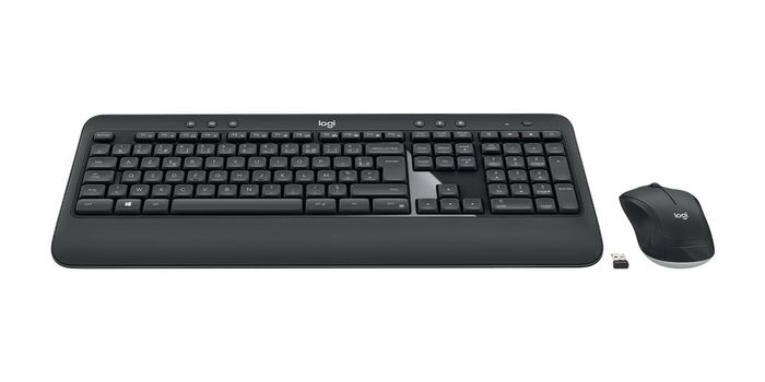 Logitech MK540 Advanced - Ensemble Clavier et Souris sans Fil avec Récepteur Unifying - Confort avancé et longue autonomie - Disposition FR (AZERTY)