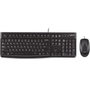 Logitech MK120 Ensemble Clavier et Souris USB Noir AZERTY