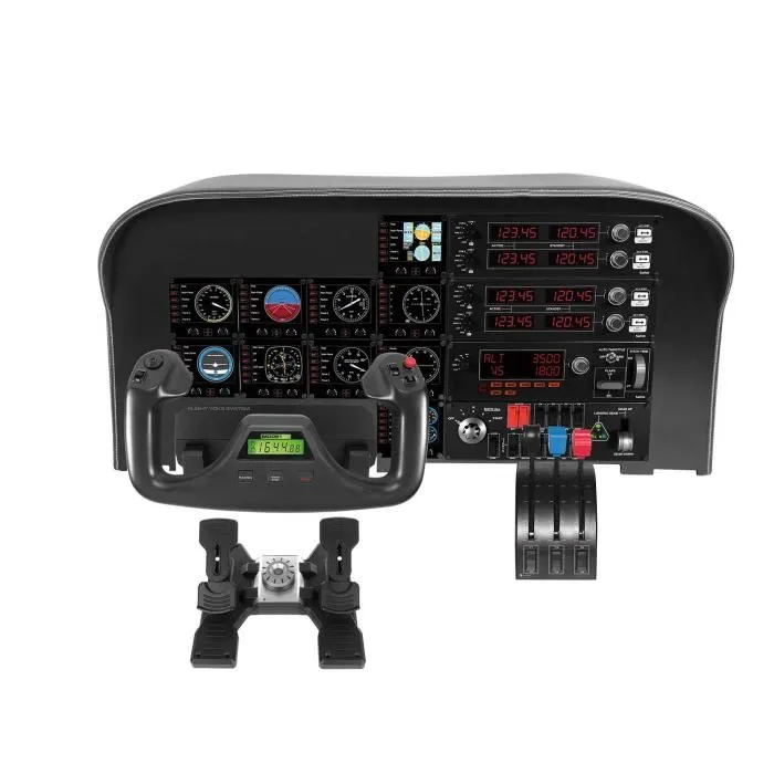 Logitech G Panneau de commutation Saitek Pro Flight filaire - Noir