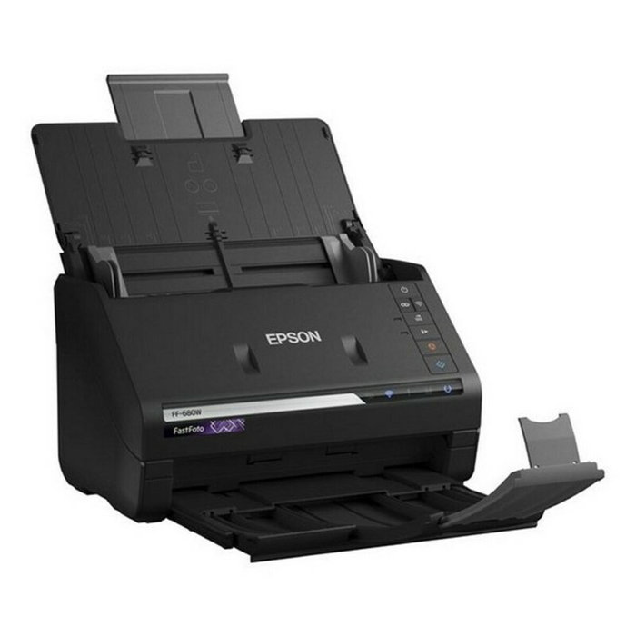 Epson FastFoto FF-680W Scanner de documents Wi-Fi, 600 dpi, Noir