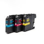 Brother LC123RBWBP Pack de 3 cartouches d'encre couleur (C/Y/M)