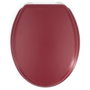 Gelco Abattant WC Dolce Rouge cardinal en bois moulé
