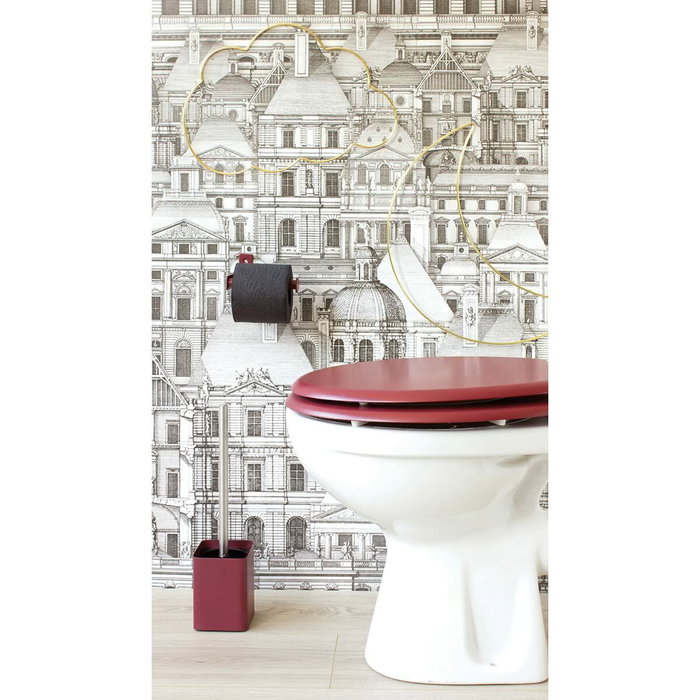 Gelco Abattant WC Dolce Rouge cardinal en bois moulé