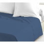Lovely Home Drap plat 180 x 290 cm Bleu, 100% coton