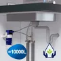 Brita Cartouche A1000 - Système de Filtration pour Robinet - Filtre Calcaire, Chlore, Plomb et Impuretés - Eau Douce - Durée de Vie 6 Mois
