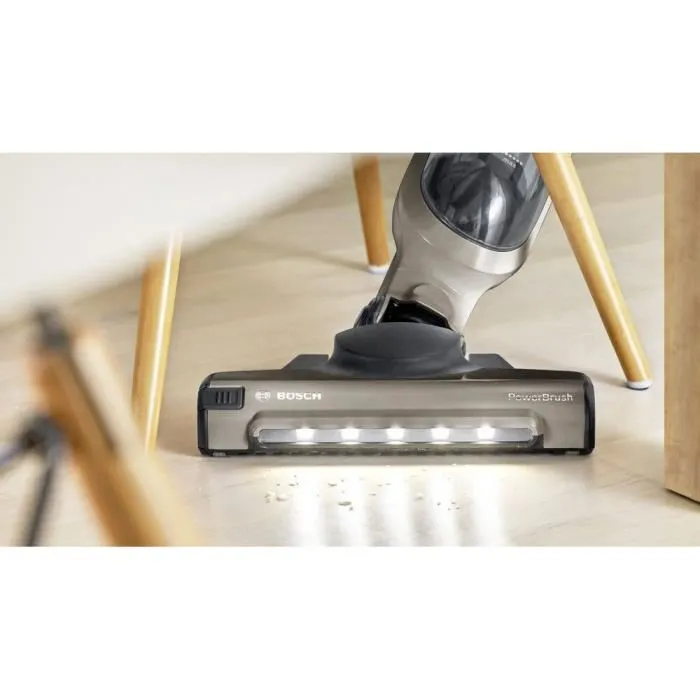 Bosch Flexxo BBH3ALL23 Aspirateur balai sans fil 2en1 Champagne métallisé