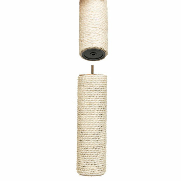 Trixie Poteau de rechange en bois beige 9x30cm