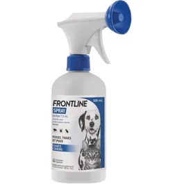 Frontline Spray Anti-puces anti-tiques pour Chat et Chien 250ml