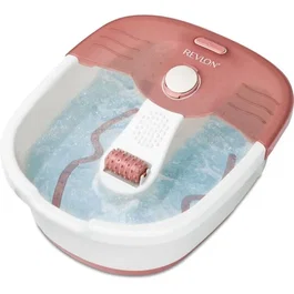 Revlon THALASSO PEDIPREP - Bassin de balnéothérapie et massage des pieds avec kit de pédicure 9 accessoires, relaxant