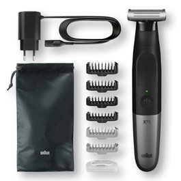 Braun XT5200 Tondeuse Corps Homme Recortadora Barba Rasoir Électrique 4D Peignes Corps Visage Résistant Eau