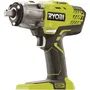 Ryobi Boulonneuse à Chocs Sans Fil 18V R18IW3-0 ONE+, Couple Max 400 Nm, 3 Modes (180/240/400 Nm), Emmanchement Carré 1/2", Avec Adaptateur 1/4"