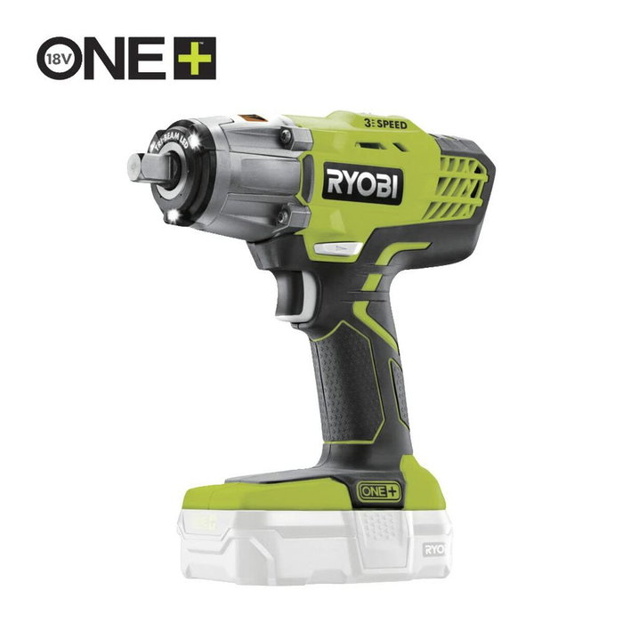 Ryobi Boulonneuse à chocs One+ 18V 400 Nm avec adaptateur 1/4''