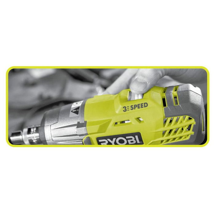 Ryobi Boulonneuse à chocs One+ 18V 400 Nm avec adaptateur 1/4''