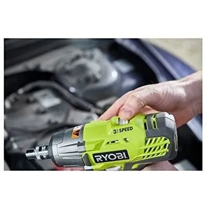 Ryobi R18IW3-120S Boulonneuse à chocs sans fil 18V ONE+, couple 400 Nm, 3 vitesses, variateur, batterie 2 Ah Li-Ion ONE+, chargeur et sac