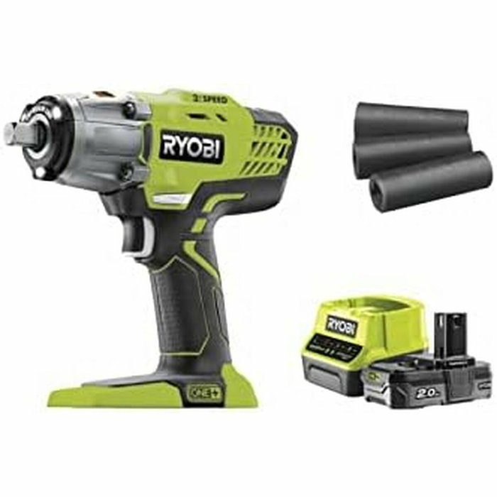 Ryobi Boulonneuse à chocs 18V ONE+ 400 Nm avec batterie 2 Ah et chargeur