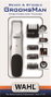 Wahl 9918-1416 - Tondeuse à barbe avec ou sans fil - Couteaux carbone auto-aiguisables - Autonomie 60 min - Précision 0.7 à 12 mm - Design ergonomique