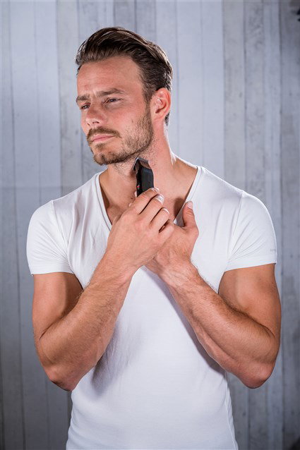 Wahl 9918-1416 - Tondeuse à barbe avec ou sans fil - Couteaux carbone auto-aiguisables - Autonomie 60 min - Précision 0.7 à 12 mm - Design ergonomique