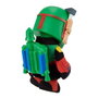 Mattel Peluche Boba Fett Star Wars HHW55 avec Lance-Roquettes et Changeur de Voix, Environ 30 cm
