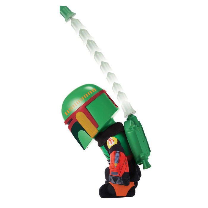 Mattel Peluche Boba Fett Star Wars HHW55 avec Lance-Roquettes et Changeur de Voix, Environ 30 cm Mattel Peluche Boba Fett Star Wars HHW55 avec Lance-Roquettes et Changeur de Voix, Environ 30 cm