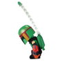 Mattel Peluche Boba Fett Star Wars HHW55 avec Lance-Roquettes et Changeur de Voix, Environ 30 cm