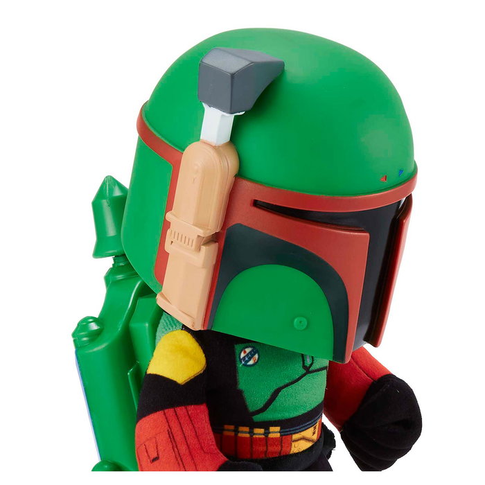 Mattel Peluche Boba Fett Star Wars HHW55 avec Lance-Roquettes et Changeur de Voix, Environ 30 cm Mattel Peluche Boba Fett Star Wars HHW55 avec Lance-Roquettes et Changeur de Voix, Environ 30 cm