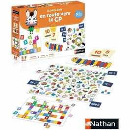 Nathan La Pequeña Escuela : ¡Camino a la PC! - Jeu éducatif pour apprendre l'espagnol avec jeux de mots, lettres et syllabes, dès 6 ans