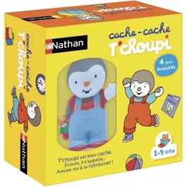 Nathan T'choupi - Jeu Éducatif Cache-Cache Évolutif pour Enfants de 6 Mois à 5 Ans