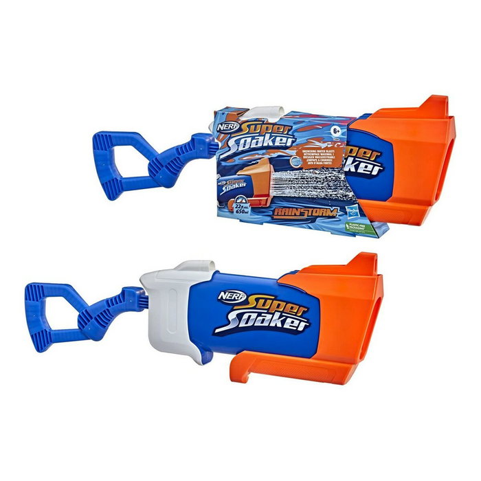 Pistolet à Eau avec Réservoir Hasbro Super Soaker Rainstorm (650 ml) Pistolet à Eau avec Réservoir Hasbro Super Soaker Rainstorm (650 ml)