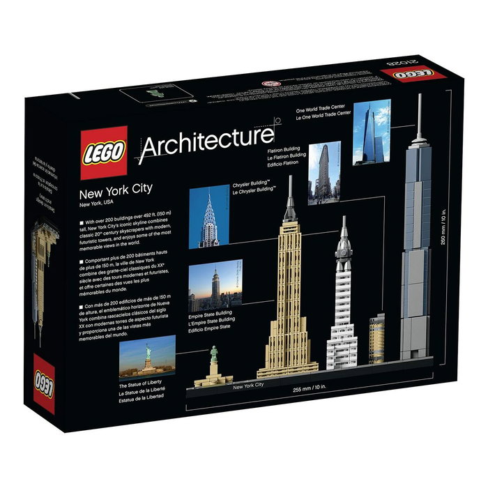 Lego Architecture 21028 New York Multicouleur Lego Architecture 21028 New York Multicouleur