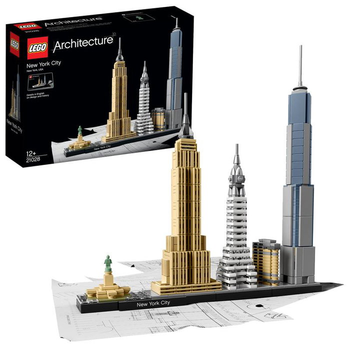 LEGO Architecture New York City 12+ (21028) - Ensemble de construction