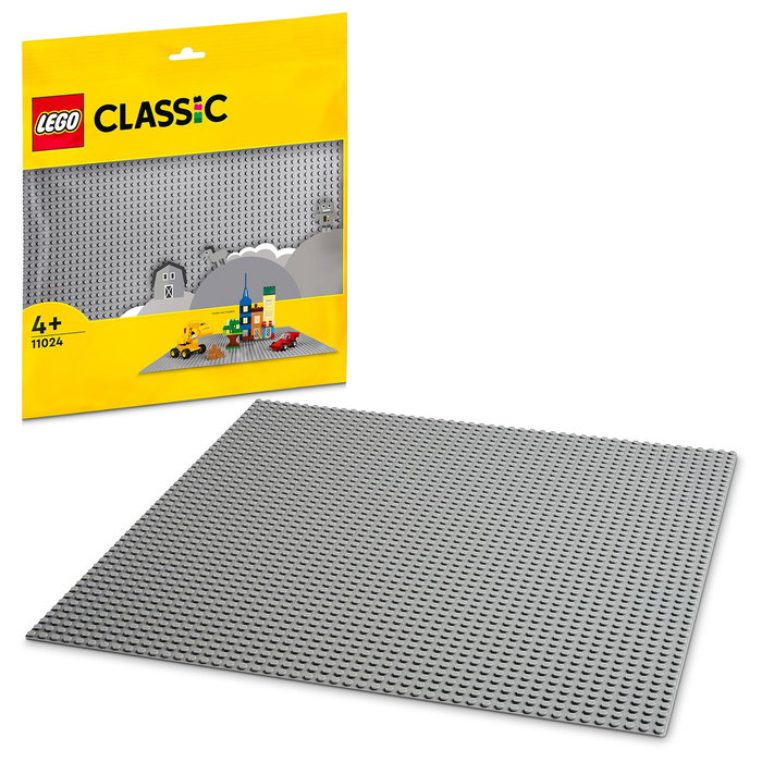 LEGO Classic Plaque de Construction Grise 48x48