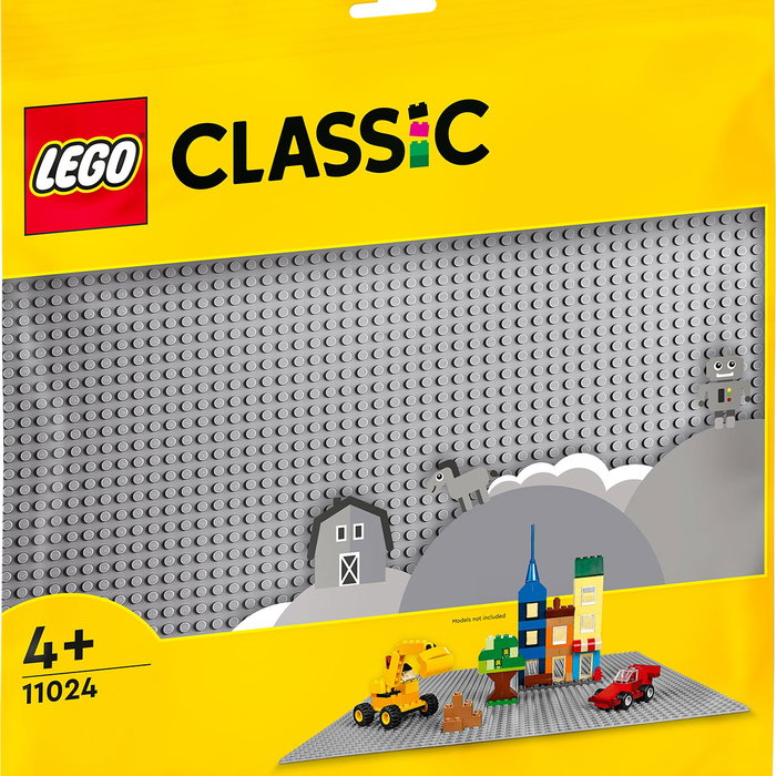 LEGO Classic Plaque de Construction Grise 48x48