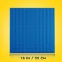 LEGO 11025 Classic Plaque de Construction Bleue 32x32, Socle de Base pour Assemblage et Exposition