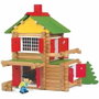 Jeujura Mon Chalet en Bois, 135 pièces