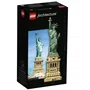 LEGO Architecture 21042 Statue de la Liberté, Monument Iconique de New York en Maquette à Construire