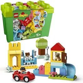 LEGO 10914 DUPLO Boîte de Briques Deluxe - Jeu de Construction Éducatif avec Boîte de Rangement - Jouet pour Bébés et Enfants à Partir de 18 Mois
