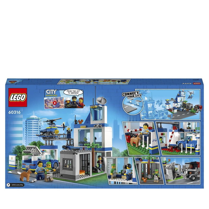 LEGO City 60316 Le Commissariat de Police