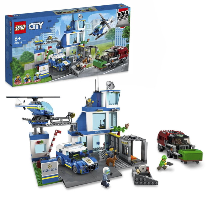 LEGO City 60316 Le Commissariat de Police