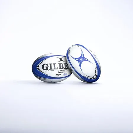 Gilbert GTR4000 Ballon de rugby d'entraînement Taille 3 pour match et collection - Marine