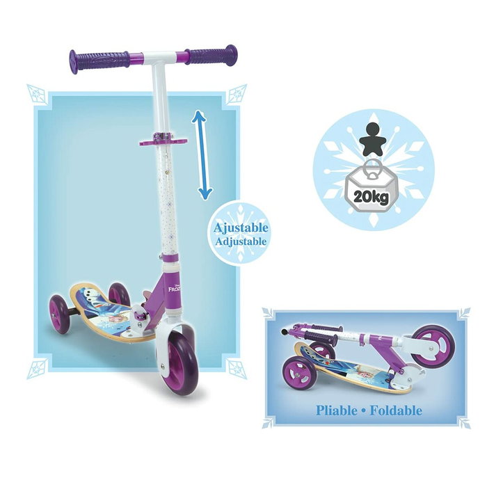 Smoby Patinette La Reine des Neiges Violet et blanc