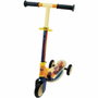 Smoby Patinette Cars pliable Jaune et Multicolore