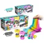 Canal Toys Lot de 3 Slime Shakers, Modèles aléatoires Cosmic ou Rainbow, pour créer ses propres slimes avec paillettes et figurine surprise, Jeux créatifs pour enfants dès 6 ans